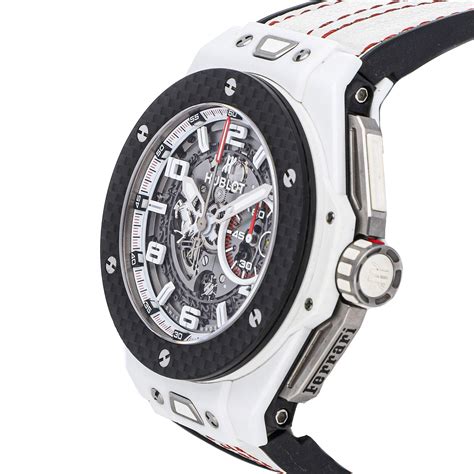 Hublot Big Bang Unico Ferrari White Ceramic Carbon 45mm 